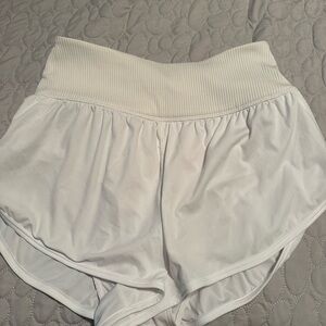 Free People White Athletic Shorts